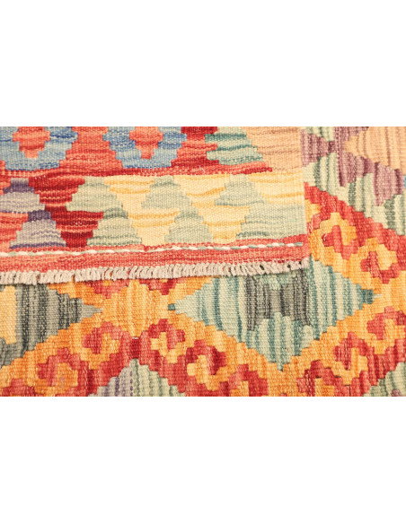 Kilim 128x171 Cm Kilim, Afghanistan, Lana Cardata A Mano
