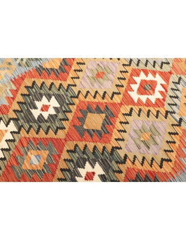 Kilim 125x180 Cm Kilim, Afghanistan, Hand-carded Wool (warp: