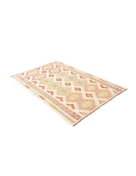 Kilim 124x184 Cm Kilim, Afghanistan, Lana Cardata A Mano