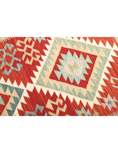 Kilim 129x170 Cm Kilim, Afghanistan, Hand-carded Wool (warp: