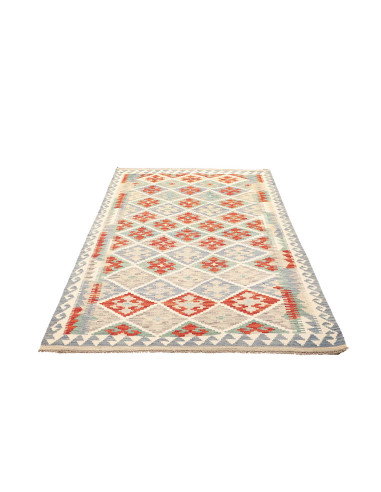 Kilim 125x192 Cm Kilim, Afghanistan, Hand-carded Wool (warp: