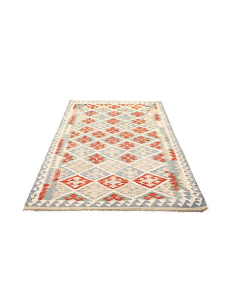 Kilim 125x192 Cm Kilim, Afghanistan, Hand-carded Wool (warp: