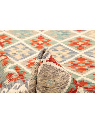 Kilim 125x192 Cm Kilim, Afghanistan, Hand-carded Wool (warp: