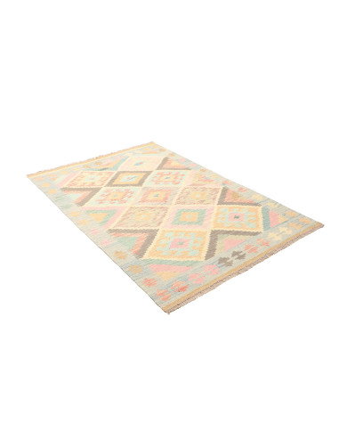 Kilim 120x178 Cm Kilim Afghan, Hand-carded Wool (warp:
