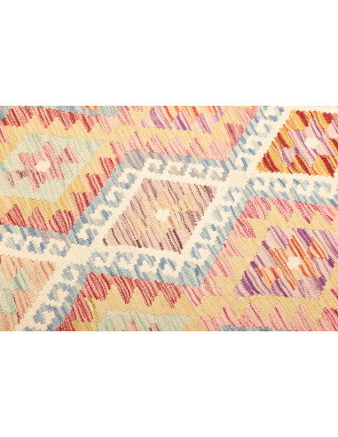 Kilim 106x196 Cm Kilim, Afghanistan, Lana Cardata A Mano