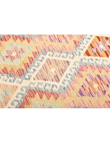 Kilim 106x196 Cm Kilim, Afghanistan, Lana Cardata A Mano