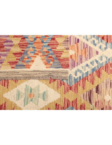Kilim 106x196 Cm Kilim, Afghanistan, Lana Cardata A Mano