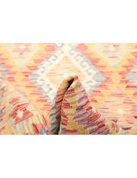Kilim 106x196 Cm Kilim, Afghanistan, Lana Cardata A Mano