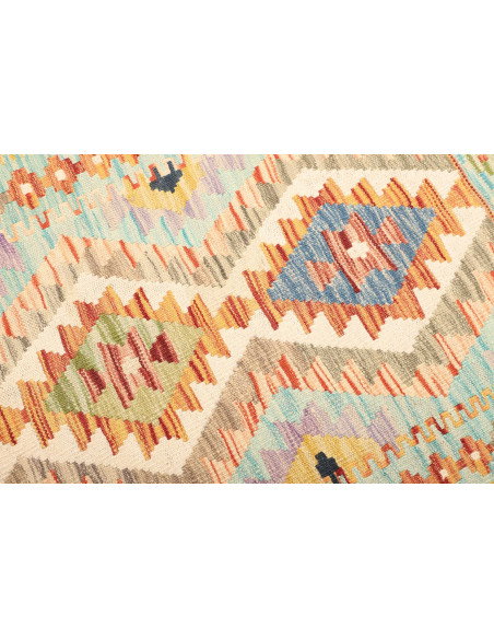 Kilim 93x200 Cm Kilim, Afghanistan, Hand-carded Wool (cotton