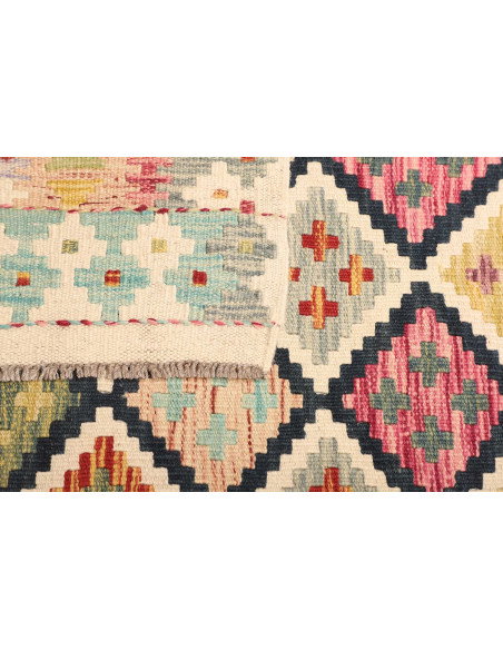 Kilim 104x188 Cm Kilim Afghanistan Hand-carded Wool Cotton