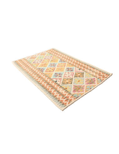 Kilim 125x159 Cm Kilim Afghanistan Hand-carded Wool