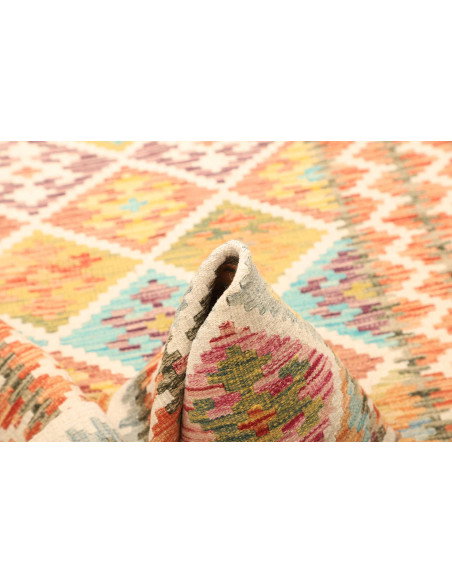 Kilim 125x159 Cm Kilim Afghanistan Lana Cardata A Mano