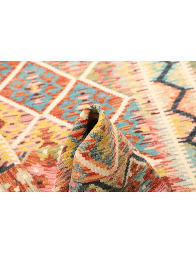 Kilim 123x192 Cm Kilim, Afghanistan, Lana Cardata A Mano