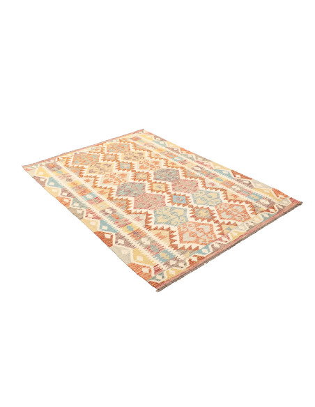 Kilim 124x175 Cm Kilim, Afghanistan, Hand-carded Wool,