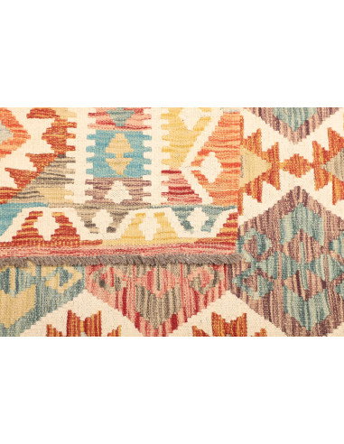 Kilim 124x175 Cm Kilim, Afghanistan, Lana Cardata A Mano,