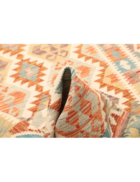 Kilim 124x175 Cm Kilim, Afghanistan, Lana Cardata A Mano,