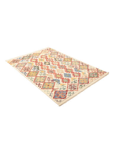 Kilim 125x185 Cm Kilim Afghanistan Hand-carded Wool (warp: