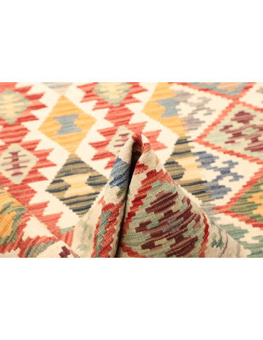 Kilim 125x185 Cm Kilim Afghanistan Lana Cardata A Mano