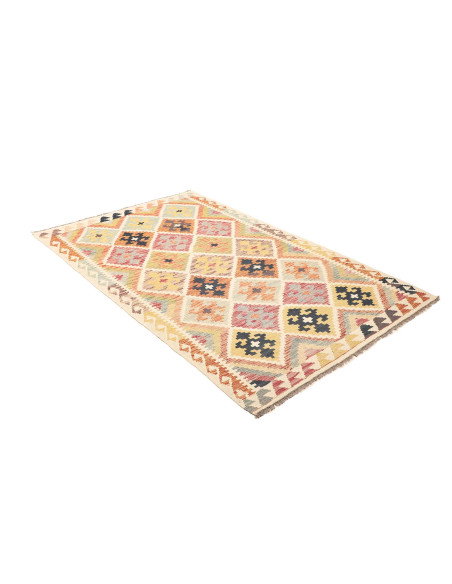 Kilim 120x197 Cm Kilim, Afghanistan, Lana Cardata A Mano