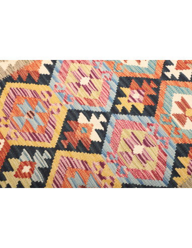 Kilim 120x186 Cm Kilim Afghanistan, Hand-carded Wool (cotton
