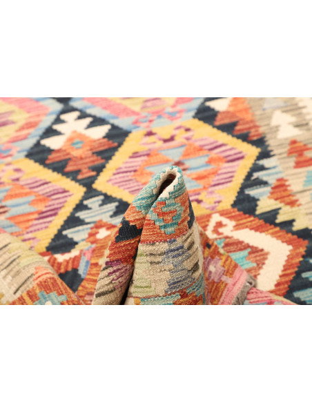 Kilim 120x186 Cm Kilim Afghanistan, Lana Cardata A Mano