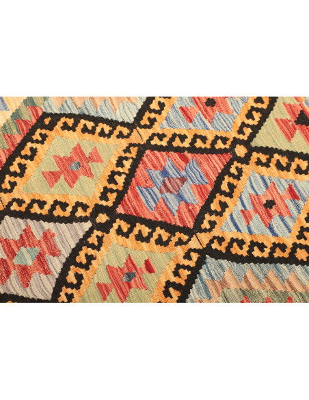 Kilim 121x176 Cm Kilim Afghanistan Hand-carded Wool (warp