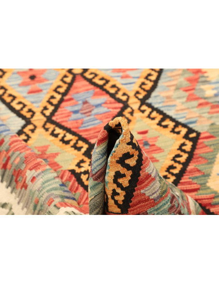 Kilim 121x176 Cm Kilim Afghanistan Hand-carded Wool (warp