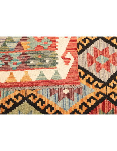 Kilim 121x176 Cm Kilim Afghanistan Hand-carded Wool (warp