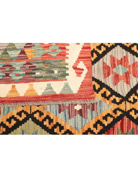 Kilim 121x176 Cm Kilim Afghanistan Hand-carded Wool (warp
