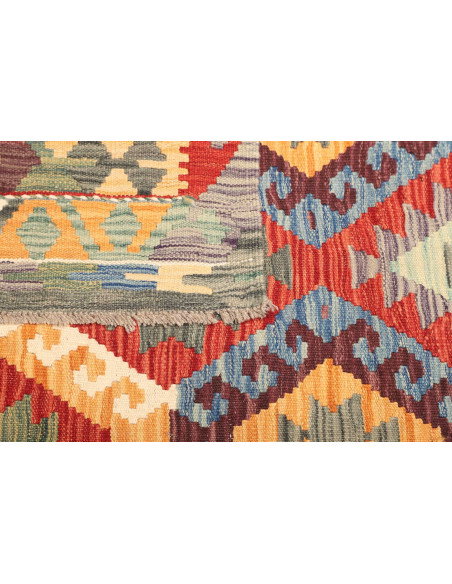 Kilim 127x172 Cm Kilim Afghanistan Lana Cardata A Mano