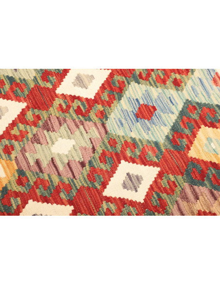 Kilim 126x178 Cm Kilim, Afghanistan, Hand-carded Wool (warp: