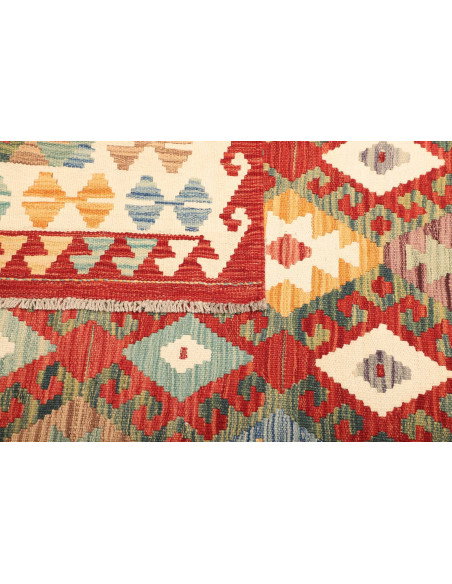 Kilim 126x178 Cm Kilim, Afghanistan, Hand-carded Wool (warp: