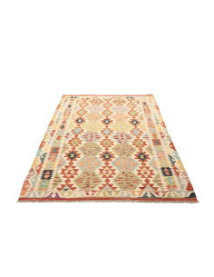 Kilim 128x190 Cm Kilim, Afghanistan, Hand-carded Wool (warp: 2