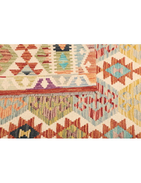 Kilim 128x190 Cm Kilim, Afghanistan, Hand-carded Wool (warp: