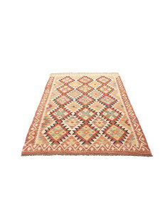 Kilim 120x188 Cm Kilim Afghanistan, Hand-carded Wool (warp 2