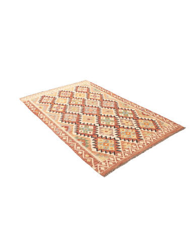 Kilim 120x188 Cm Kilim Afghanistan, Hand-carded Wool (warp