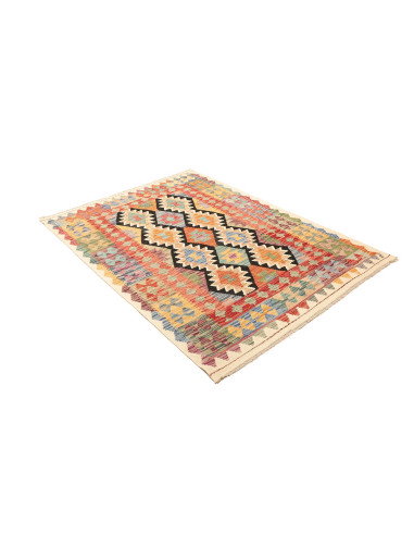 Kilim 129x176 Cm Kilim Afghanistan Hand Carded Wool