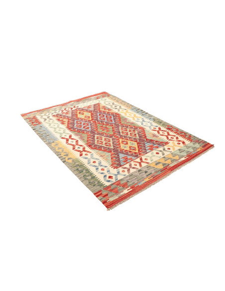 Kilim 127x175 Cm Kilim Afghanistan Hand-carded Wool