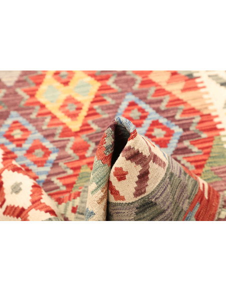 Kilim 127x175 Cm Kilim Afghanistan Hand-carded Wool