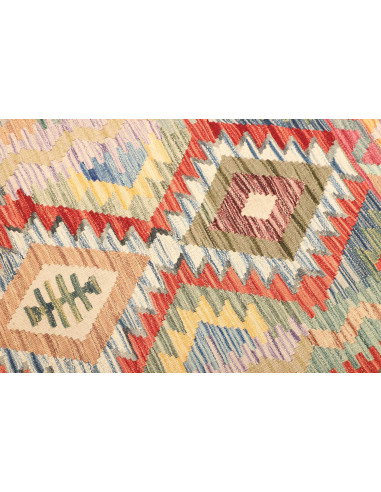 Kilim 124x175 Cm Kilim, Afghanistan, Hand-carded Wool (warp: