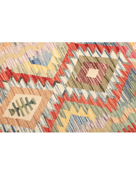 Kilim 124x175 Cm Kilim, Afghanistan, Hand-carded Wool (warp: