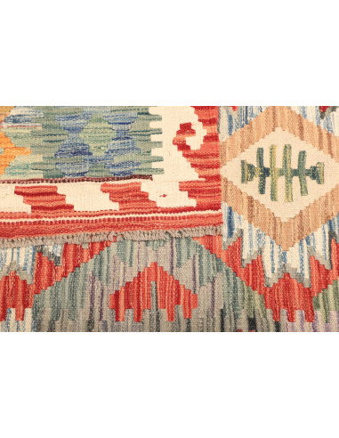 Kilim 124x175 Cm Kilim, Afghanistan, Hand-carded Wool (warp: