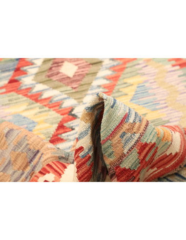 Kilim 124x175 Cm Kilim, Afghanistan, Hand-carded Wool (warp: