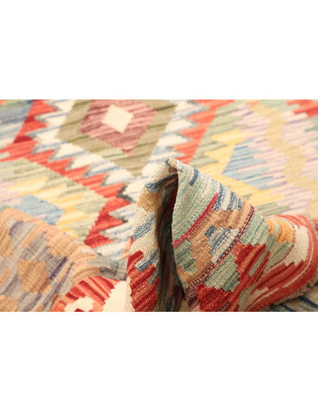 Kilim 124x175 Cm Kilim, Afghanistan, Hand-carded Wool (warp: