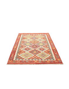Kilim 128x176 Cm Kilim, Afghanistan, Lana Cardata A Mano 2