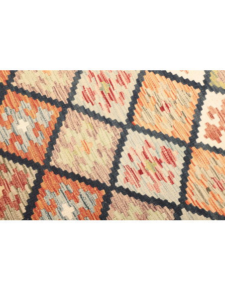 Kilim 125x188 Cm Kilim, Afghanistan, Hand-carded Wool (warp: