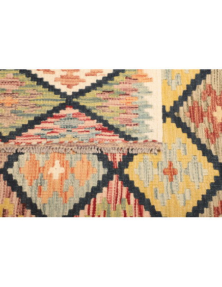 Kilim 125x188 Cm Kilim, Afghanistan, Hand-carded Wool (warp: