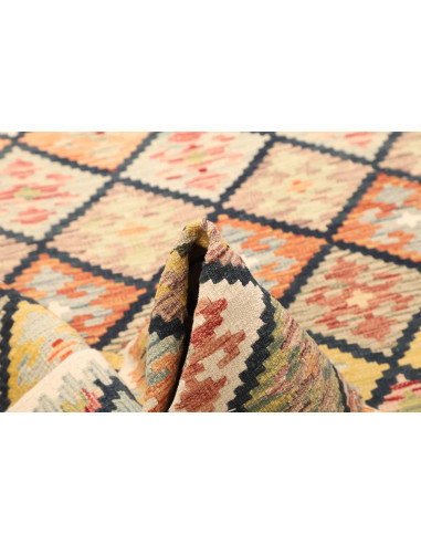 Kilim 125x188 Cm Kilim, Afghanistan, Lana Cardata A Mano
