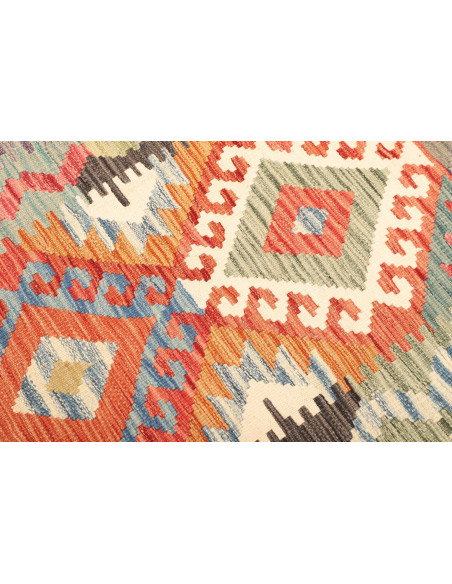 Kilim 124x175 Cm Kilim, Afghanistan, Hand-carded Wool (warp: