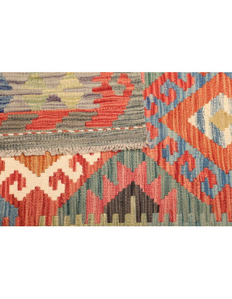 Kilim 124x175 Cm Kilim, Afghanistan, Hand-carded Wool (warp: